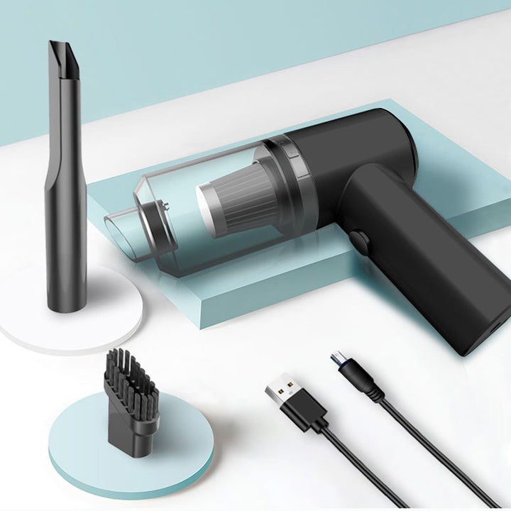 Cordless handheld car vacuum cleaner