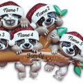 Harwelton™ Personalised Acrylic Family Christmas Ornament with Koalas