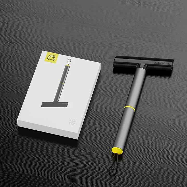Harwelton™ 2-in-1 Ice Scraper and Snow Shovel with Long Non-Slip Handle