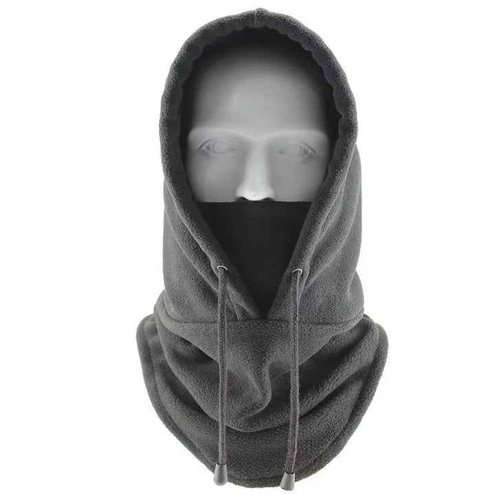 Polar Fleece Balaclava with Adjustable Drawstring, Windproof