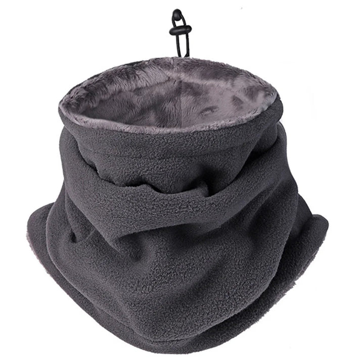 Soft Fleece Balaclava and Neck Warmer with Adjustable Buckle