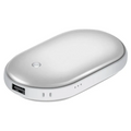 Portable Rechargeable Hand Warmer With 5000mAh Power Bank