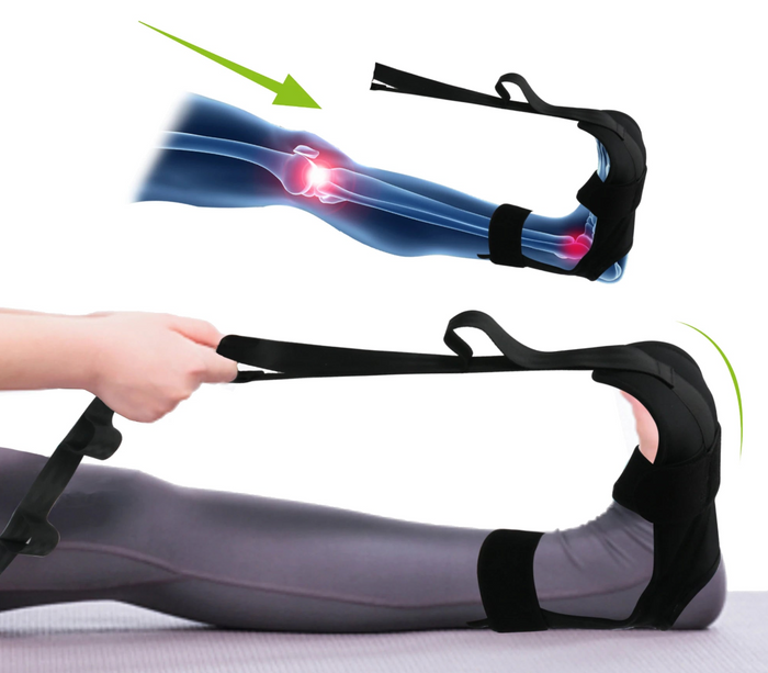 Harwelton™ Adjustable Yoga Stretch Strap for Deeper Stretches and Flexibility