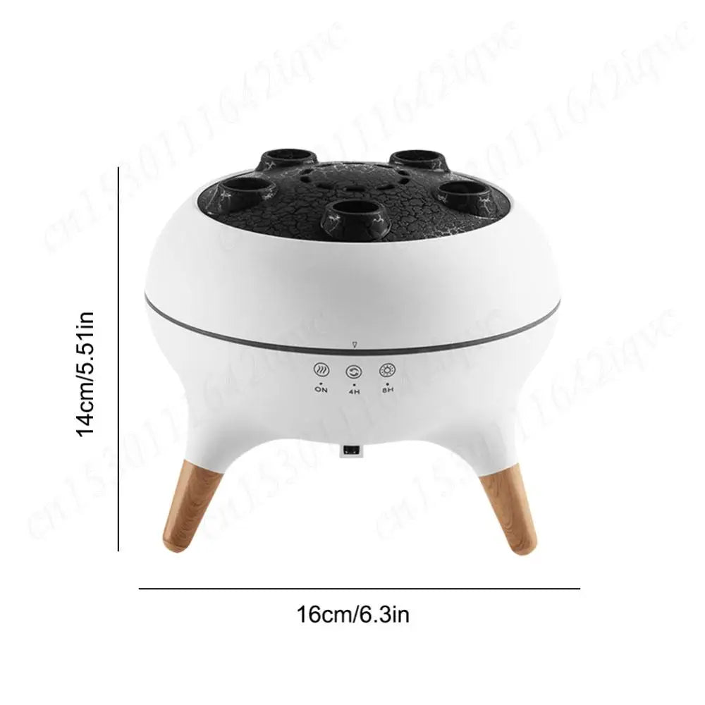 Harwelton™ Jellyfish Humidifier &amp; Aroma Diffuser with Mist Rings