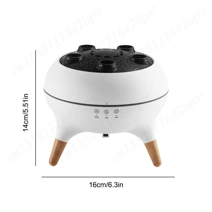Harwelton™ Jellyfish Humidifier &amp; Aroma Diffuser with Mist Rings