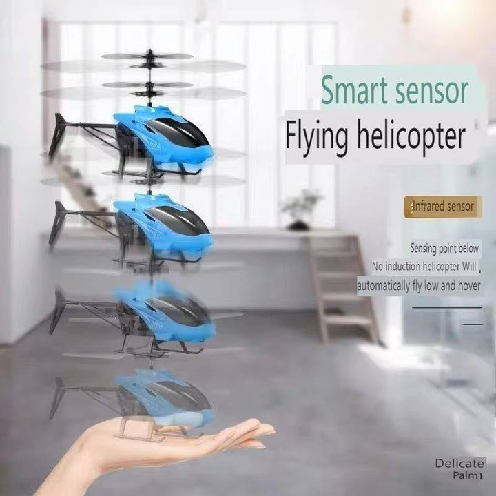 Easy-Fly RC Helicopter with One-Touch Take-Off for Kids