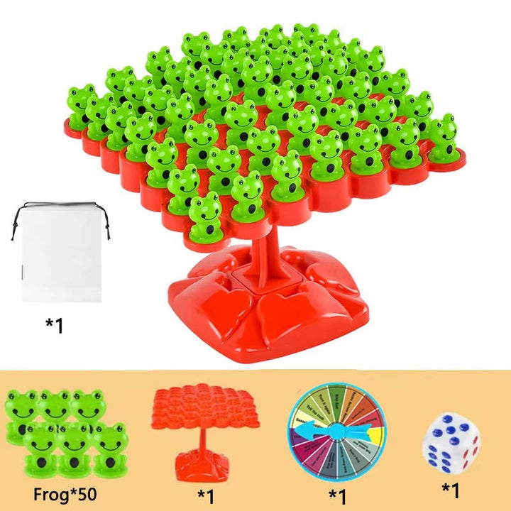 Frog Balance Maths Game for Kids – Counting &amp; Stacking Fun