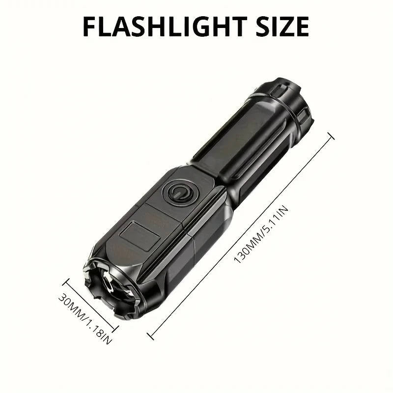 Rechargeable UV Torch with Zoom to Reveal Hidden Stains