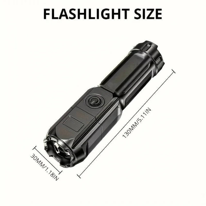 Rechargeable UV Torch with Zoom to Reveal Hidden Stains