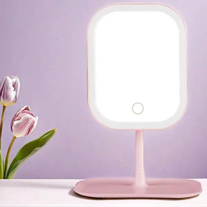 Harwelton™ Travel Makeup Mirror with Lights and Three Colour Modes