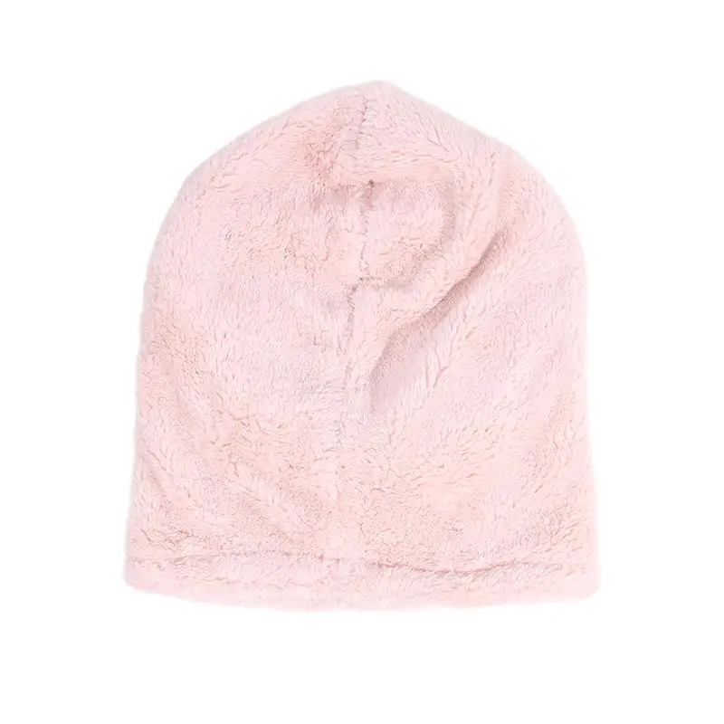 Polar Fleece Balaclava Hood with Drawstrings and Long Neck