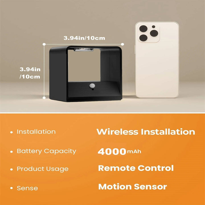 Harwelton™ Rechargeable Motion Sensor Wall Light with Remote