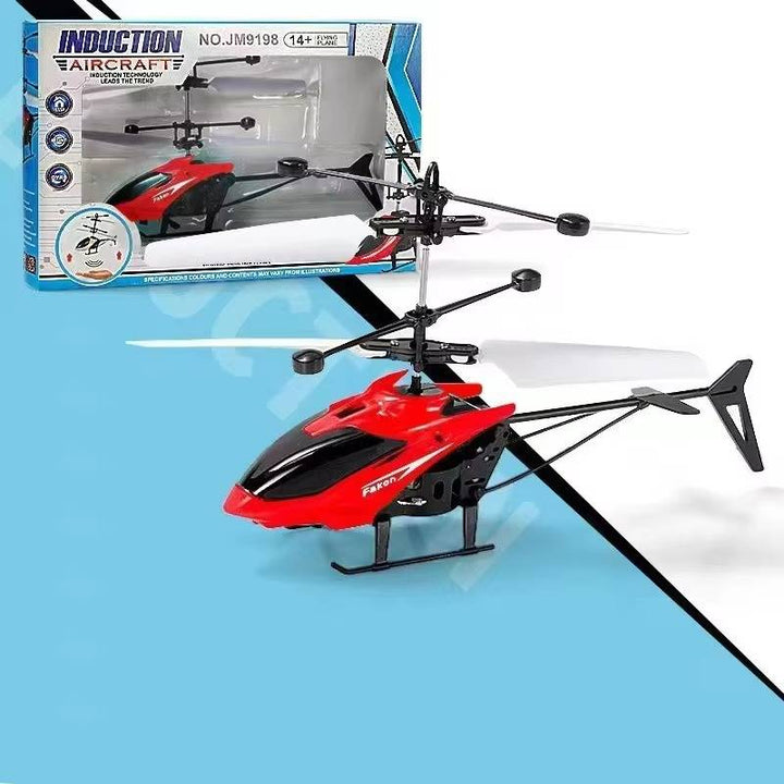 Easy-Fly RC Helicopter with One-Touch Take-Off for Kids