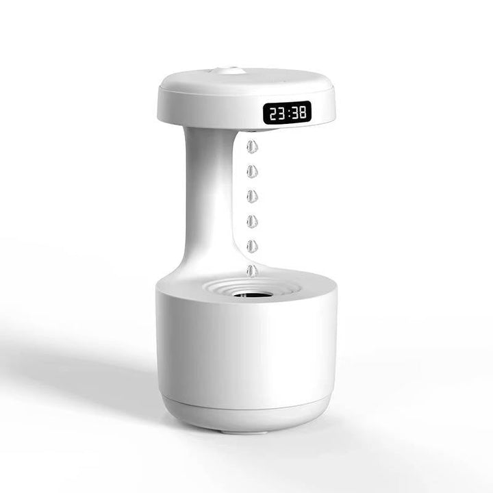Mini Humidifier with Gravity-Defying Water Display