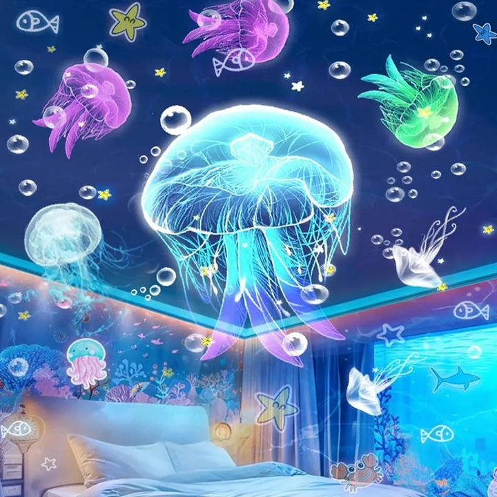 Rotating Star Projector Night Light for Kids with Remote