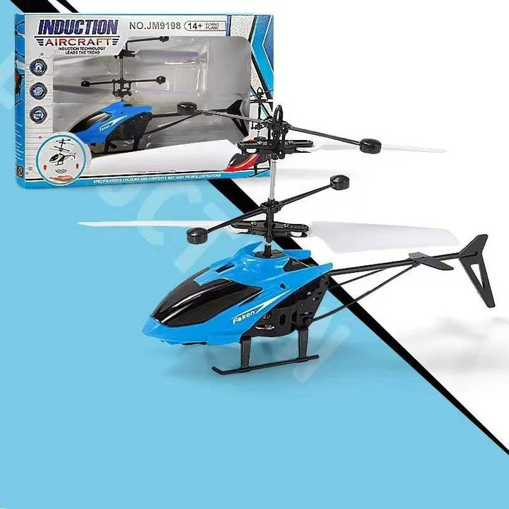 Easy-Fly RC Helicopter with One-Touch Take-Off for Kids