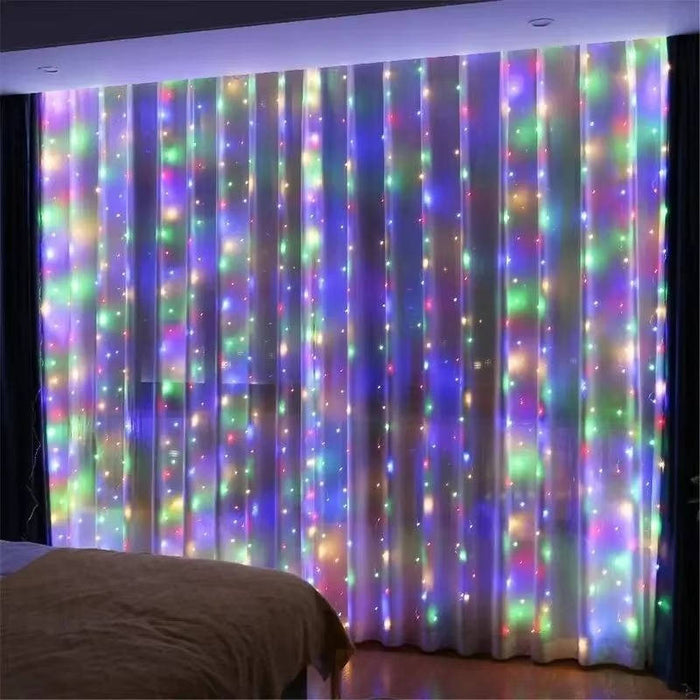 Harwelton™ USB LED Curtain Lights with Remote for Walls and Windows