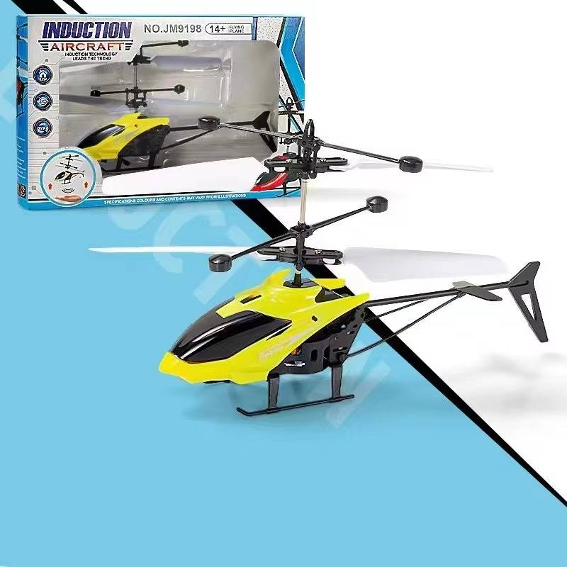 Easy-Fly RC Helicopter with One-Touch Take-Off for Kids