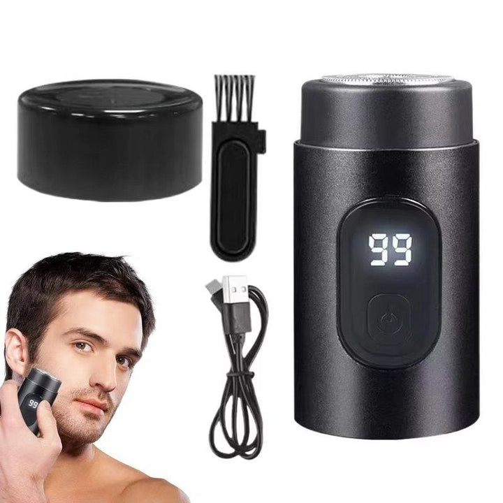 Harwelton™ Mini Electric Shaver with LED Display and Wet &amp; Dry Use