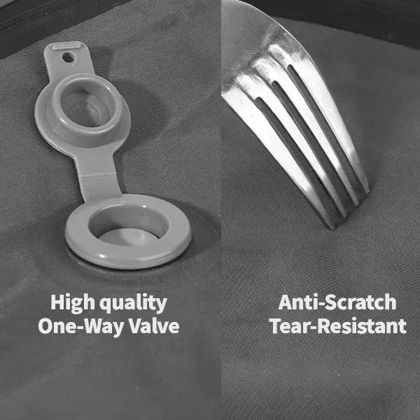 Travel Vacuum Pump with Two Compression Bags and Torch