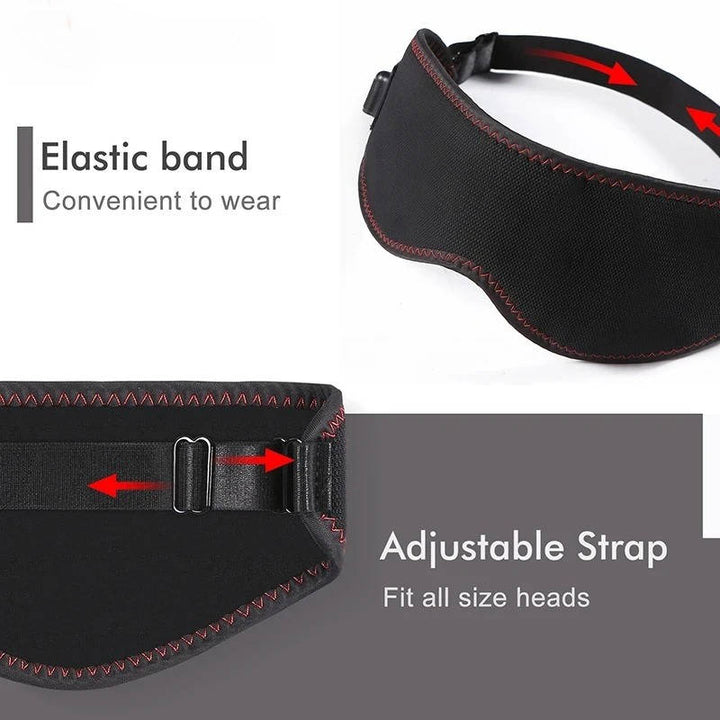 Heated Eye Mask with Three Warmth Settings and Massage Mode