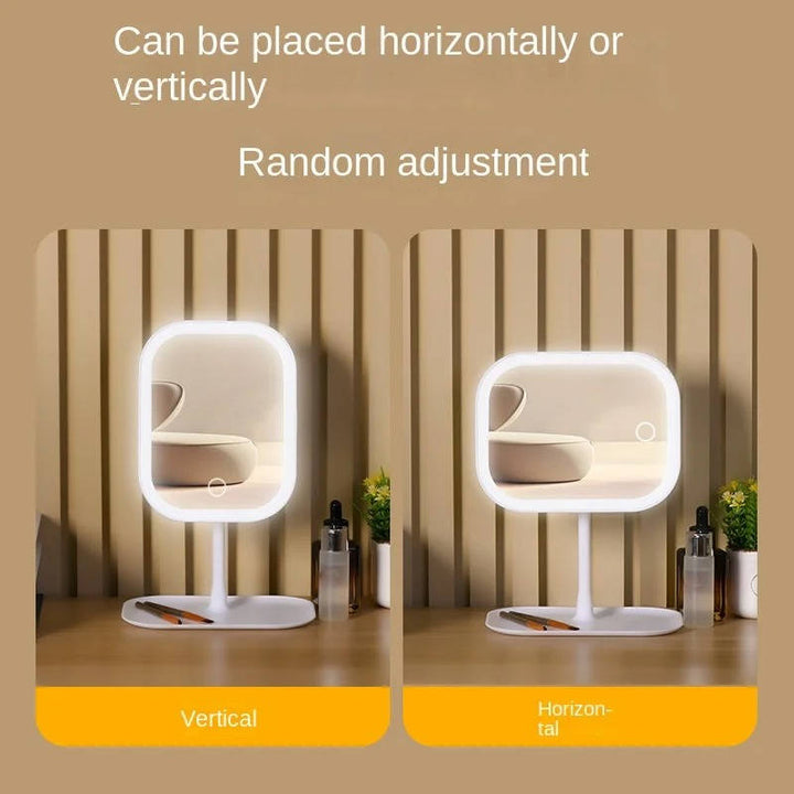 Harwelton™ Travel Makeup Mirror with Lights and Three Colour Modes