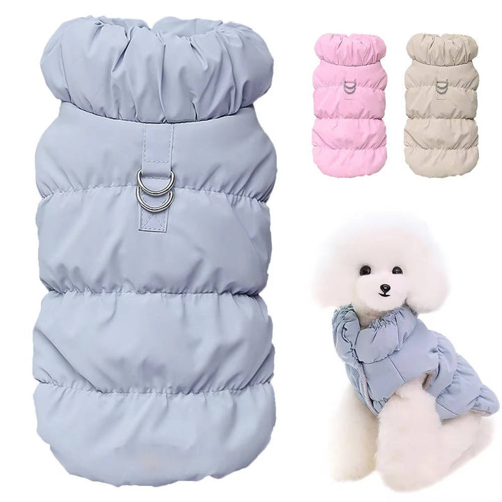 Cosy Dog Winter Jacket for Small and Medium Dogs, Snap Fastening
