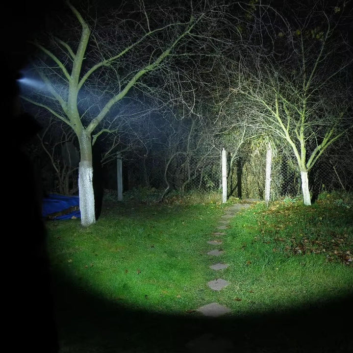 Rechargeable LED Head Torch with White and Red Light
