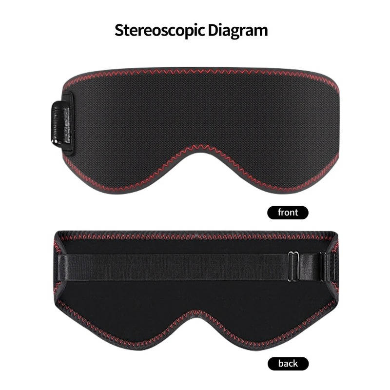 Heated Eye Mask with Three Warmth Settings and Massage Mode