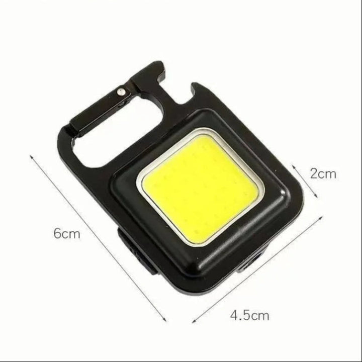 Mini 1800LM COB Keyring Torch with Magnetic Base