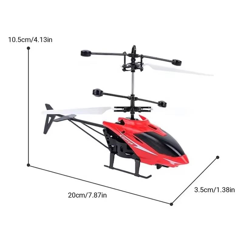 Easy-Fly RC Helicopter with One-Touch Take-Off for Kids