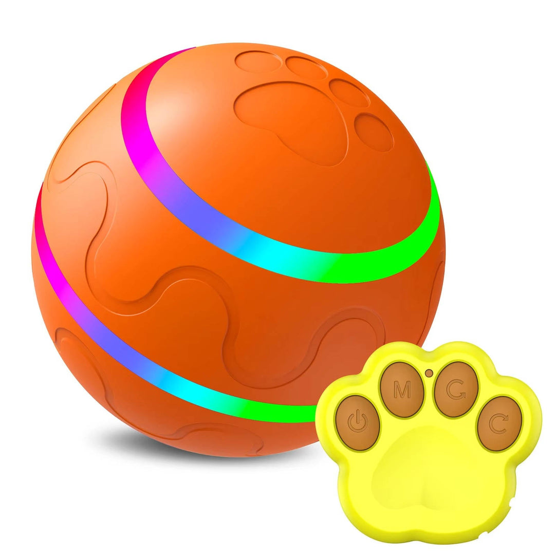 Remote Control Dog Ball with Motion Sensor and Lights