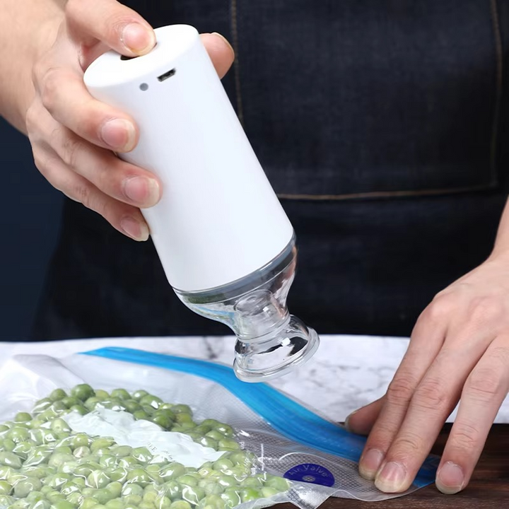 Rechargeable Handheld Food Vacuum Sealer, 10-Second Seal