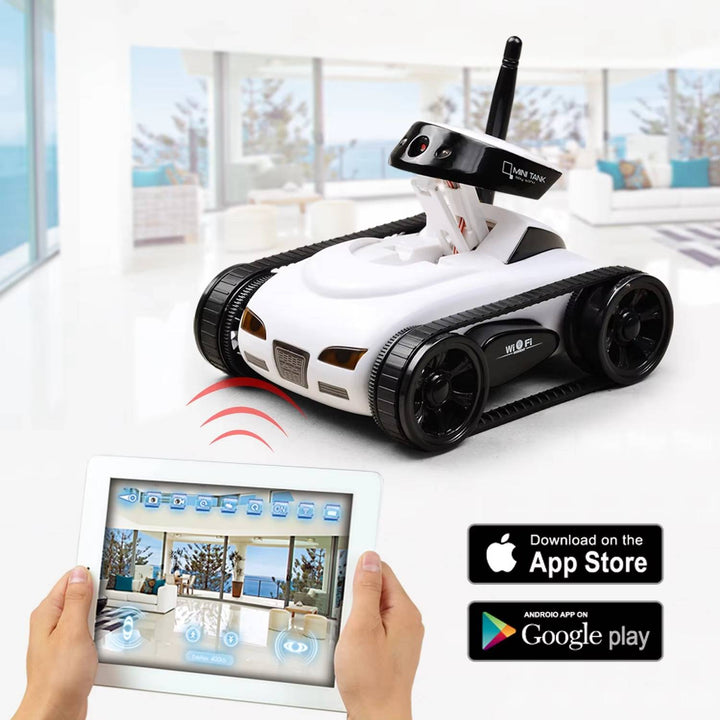 Remote Control Spy Car with Live Wi-Fi Camera