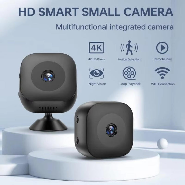 Mini WiFi Security Camera with Colour Night Vision and Magnetic Mount