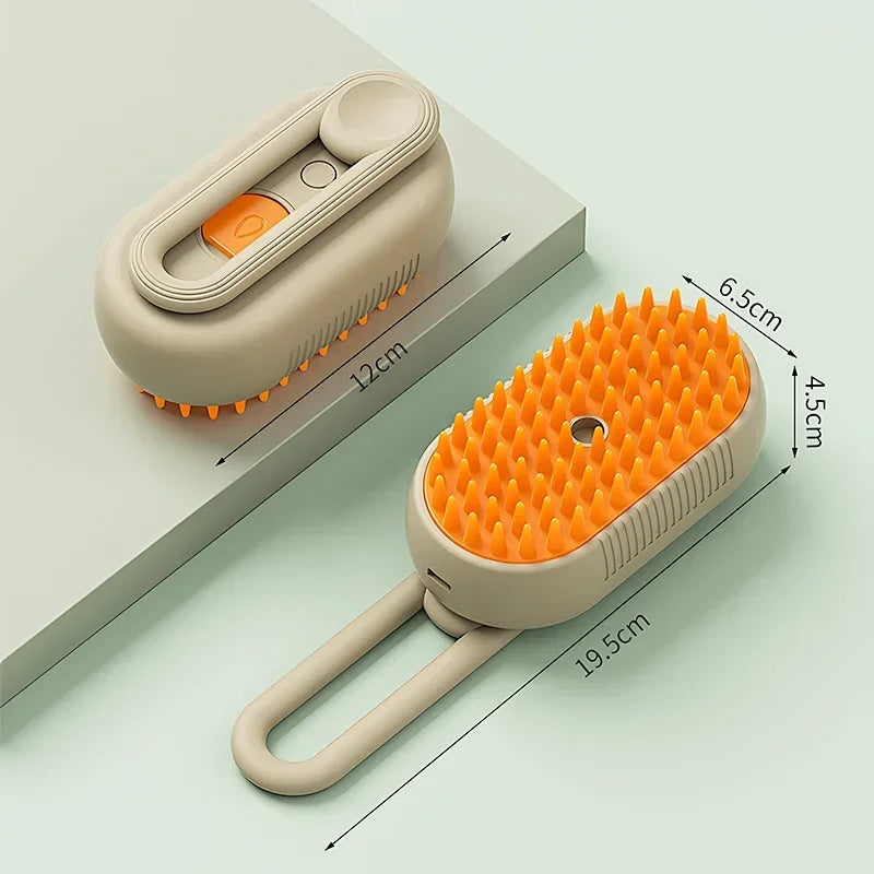 Harwelton™ 3-in-1 Steam Grooming Brush for Cats and Dogs