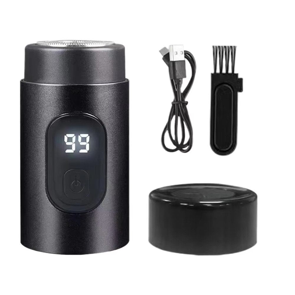 Harwelton™ Mini Electric Shaver with LED Display and Wet &amp; Dry Use