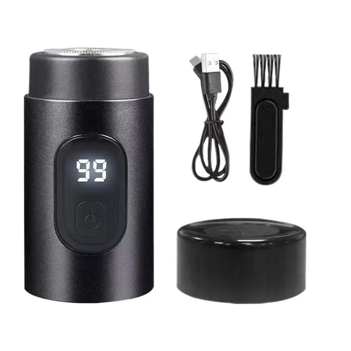 Harwelton™ Mini Electric Shaver with LED Display and Wet &amp; Dry Use