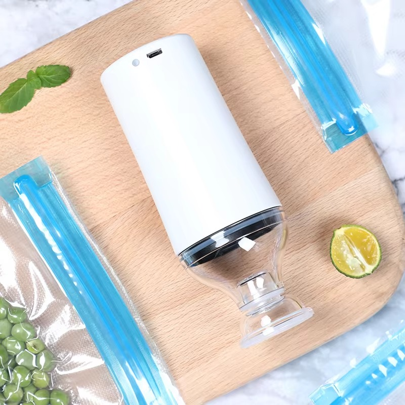 Rechargeable Handheld Food Vacuum Sealer, 10-Second Seal