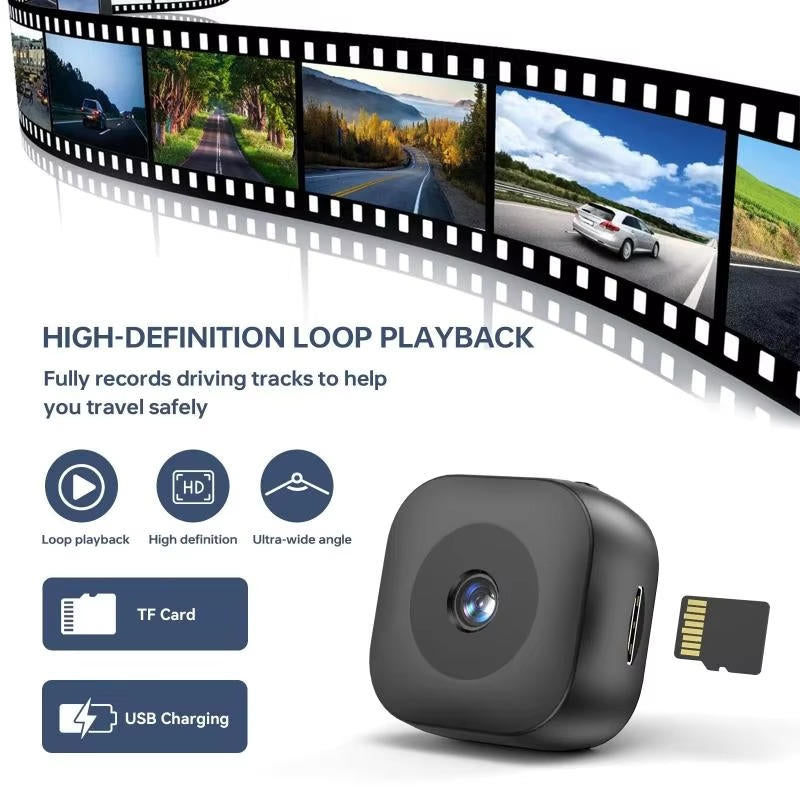Mini WiFi Security Camera with Colour Night Vision and Magnetic Mount
