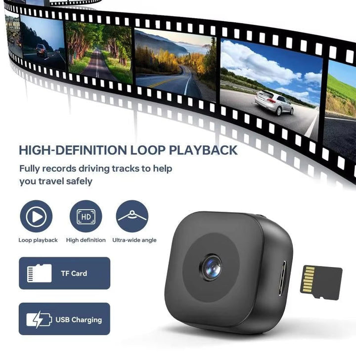 Mini WiFi Security Camera with Colour Night Vision and Magnetic Mount