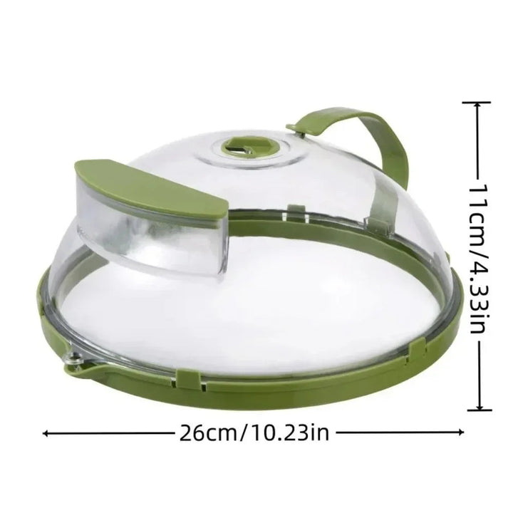 Harwelton™ Microwave Splatter Cover with Built-In Water Steamer
