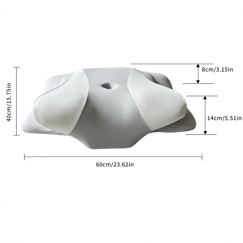 Butterfly Memory Foam Neck Pillow for Restful Sleep