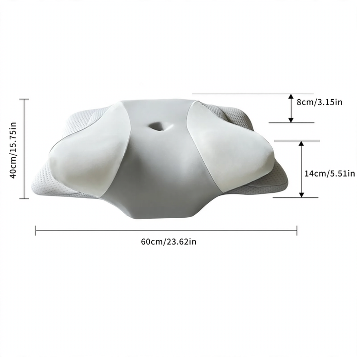 Butterfly Memory Foam Neck Pillow for Restful Sleep