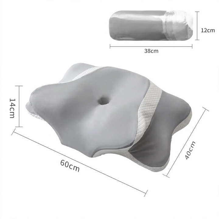 Butterfly Memory Foam Neck Pillow for Restful Sleep