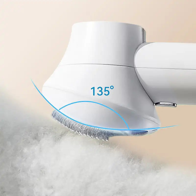 2-in-1 Dog Hair Dryer with Slicker Brush and Quiet Airflow