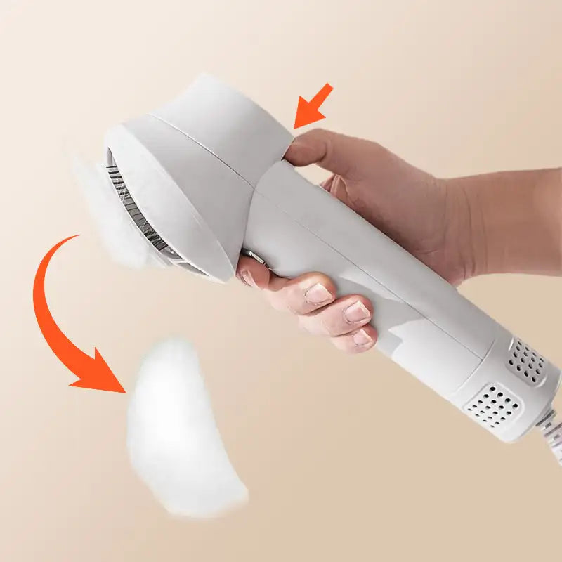 2-in-1 Dog Hair Dryer with Slicker Brush and Quiet Airflow