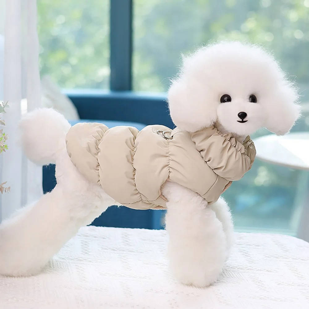 Cosy Dog Winter Jacket for Small and Medium Dogs, Snap Fastening