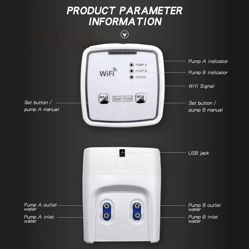 Smart Wi-Fi Automatic Plant Watering System for up to 20 Pots
