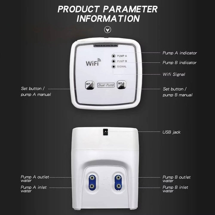 Smart Wi-Fi Automatic Plant Watering System for up to 20 Pots